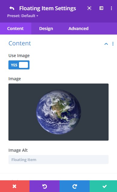 Floating Item